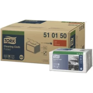 Image of Tork Cleaning Cloth White (Pack of 8) 510150