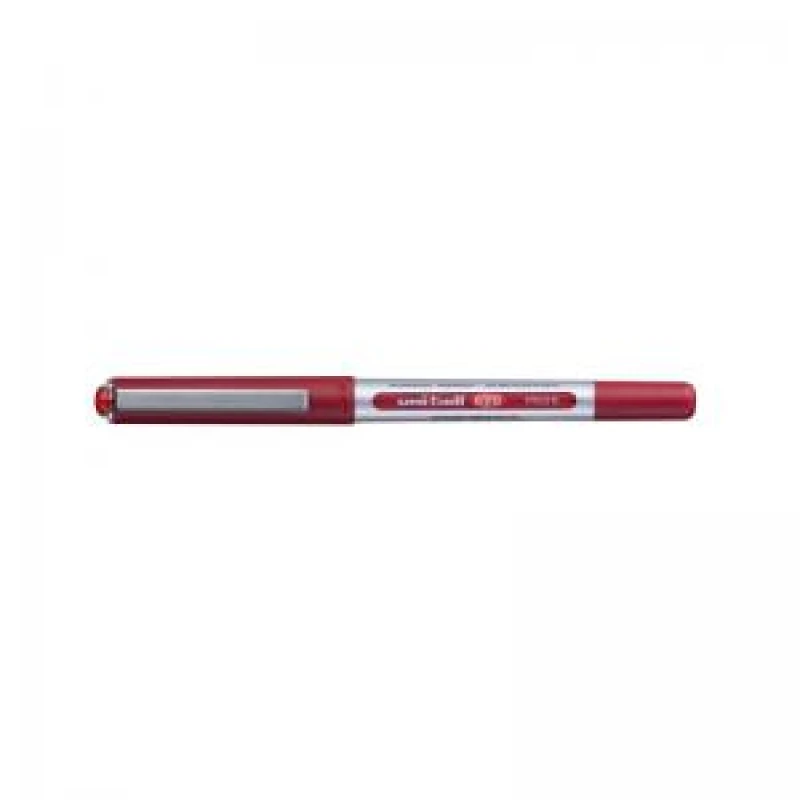 Image of Uni-Ball Liquid Ink Rollerball Pen UB-150E 0.2mm Line Red (12 Pack) 534107000