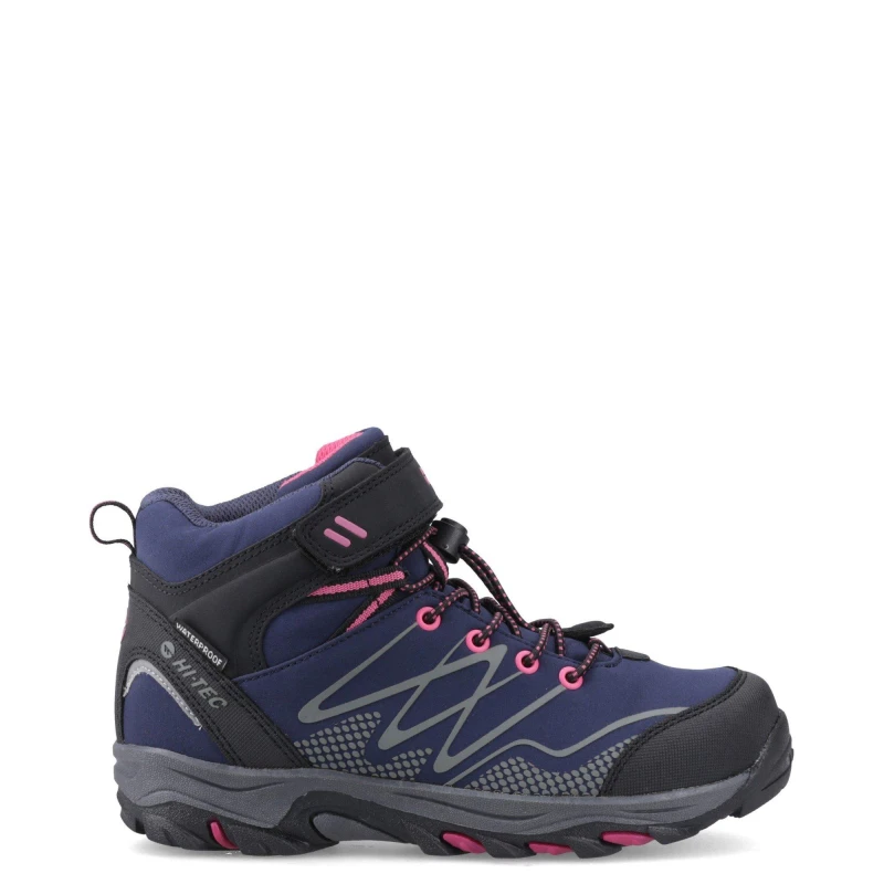 Image of Hi Tec Blackout Mid Boots Navy unisex 12 (31)