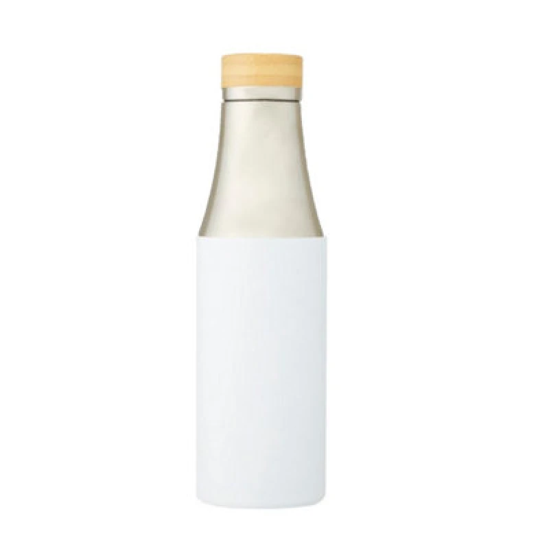 Image of Avenue Avenue Hulan Stainless Steel 540ml Water Bottle in White White One Size Unisex 5059958465244