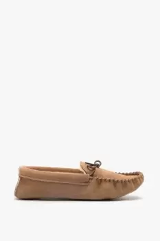 Image of Jake Suede Moccasin Slippers