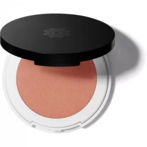 Image of Lily Lolo Pressed Blush Compact Blush Shade Just Peachy 4 g