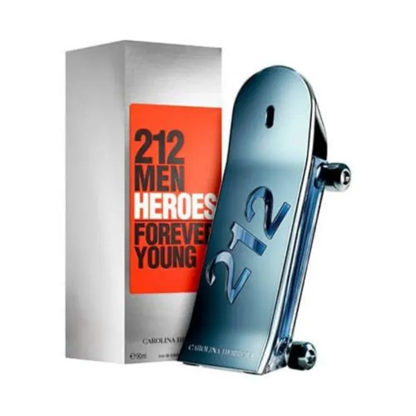 Image of Carolina Herrera 212 Men Heroes Forever Young Eau de Toilette For Him 50ml