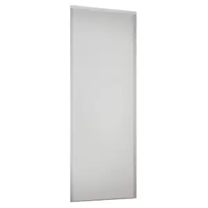 Image of White Panel Sliding Wardrobe Door (W)914mm