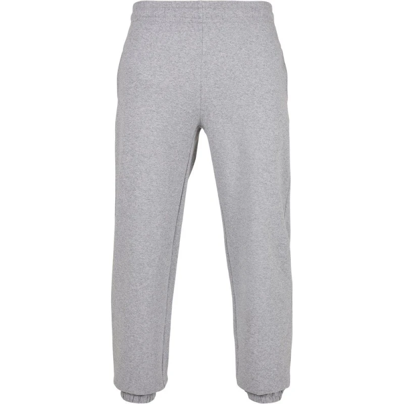 Image of Build Your Brand Mens Basic Jogging Bottoms in Grey Size: Small Grey Male S