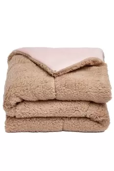 Image of Sherpa Pet Animal Blanket Puppy Dog Cat Kitten Kennel Mat Warm Throw