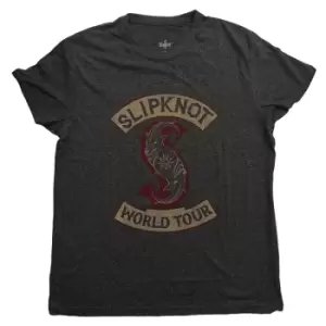 Image of Slipknot - Patched-Up Unisex XX-Large Vintage T-Shirt - Black,Grey
