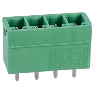 Image of Phoenix Contact 1803442 MCV 1,5/ 4-G-3,81 4 Way Terminal Block Hea...