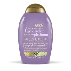 Image of OGX Color Reviving + Lavender Platinum Conditioner 385ml