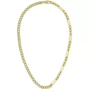 Image of Gents BOSS Mattini Light Yellow Gold IP Necklace