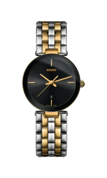 Image of Rado Florence Womens watch - Water-resistant 3 bar (30 m), Stainless steel / PVD, black