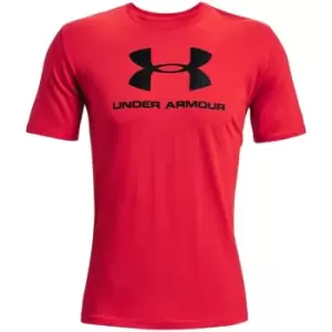 Image of Under Armour Sportstyle T Shirt Mens - Red
