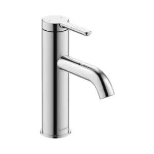 Image of Duravit Einhebel-Waschtischmischer C.1 M o Zugstangen-Ablaufgarnitur chr