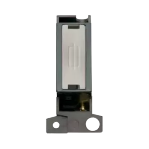 Image of Click Scolmore MiniGrid 13A Fused Fcu Ingot Module Satin Chrome - MD047BKSC