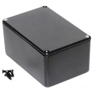 Image of Hammond 1590TBK Diecast Enclosure Black (120.5 x 79.5 x 59mm)