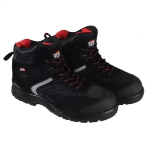 Image of Scan Bobcat Low Ankle Hiker Boots Black UK 12 EUR 47