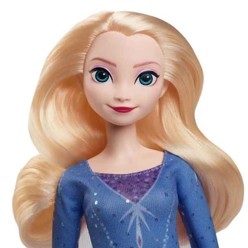 Image of Disney Frozen Ice-Skating Elsa Fashion Doll With Skates & Shoes One Colour W40UC Unisex