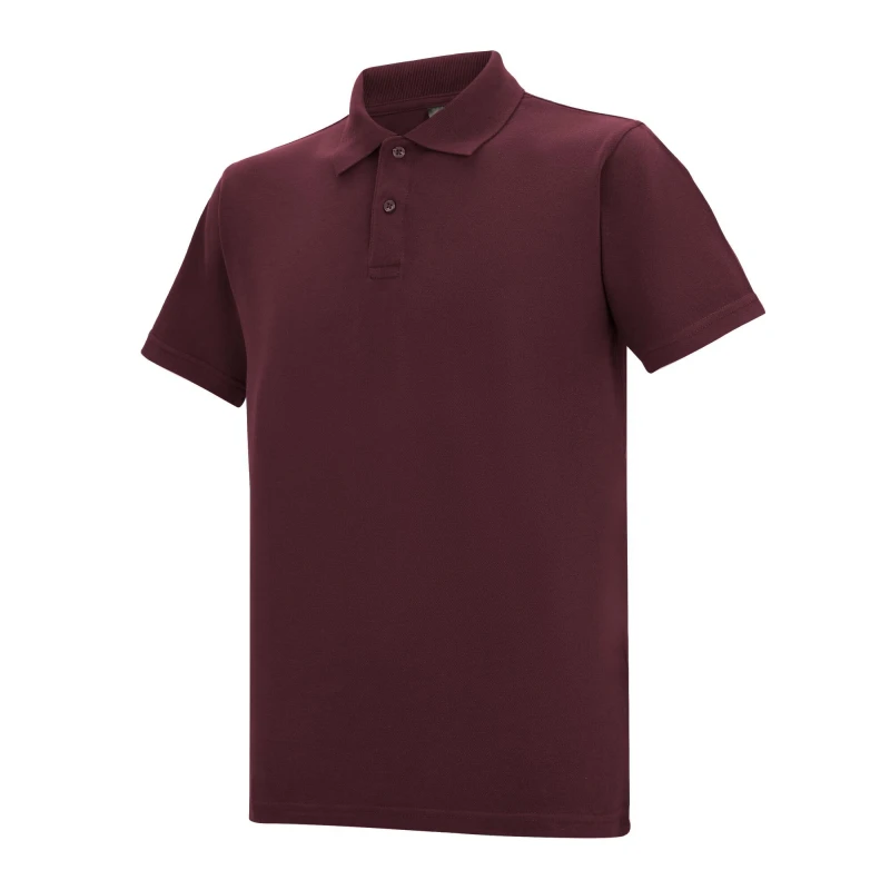 Image of Regatta Professional Mens Pique Polo Shirt in Burgundy Size: Small Burgundy Male S