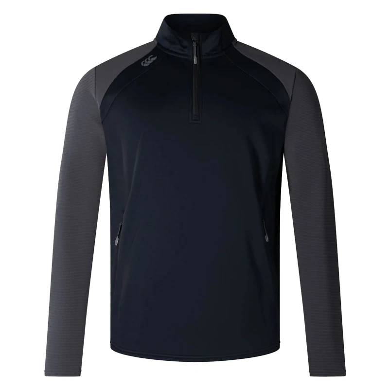 Image of Canterbury Canterbury Men Elite Quarter Zip Pullover in Black Size: X-Small Black XS Male 5063806442691