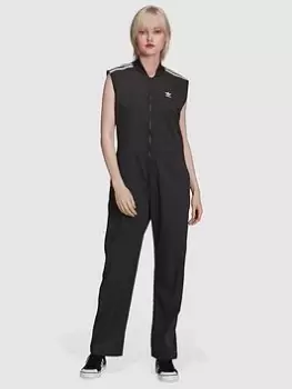 Image of adidas Originals Jumpsuit - Black, Size 6, Women