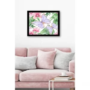 Image of SC0845 Multicolor Decorative Framed MDF Painting