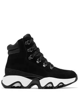 Image of SOREL Womens Kinetic Impact Conquest Waterproof Boots - Black Size 3, Women