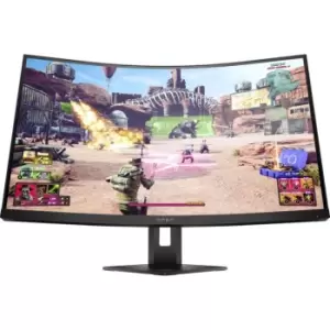 Image of HP Omen 27" 27c Quad HD Curved Gaming Monitor