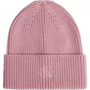 Image of Calvin Klein Jeans Minimal Monogram Beanie - Nude