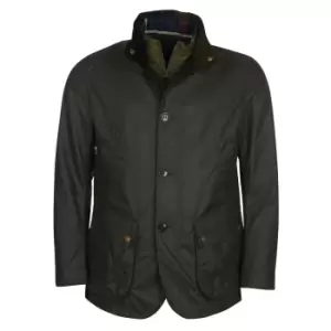 Image of Barbour Mens Century Wax Jacket Sage/Classic Large
