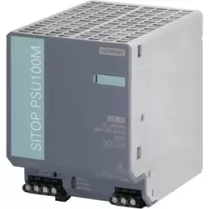 Image of Siemens SITOP PSU100M 24V/20A Rail mounted PSU (DIN) 24 V DC 20 A 480 W 1 x