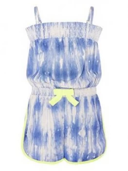 Image of Monsoon Cassia Tie Dye Playsuit