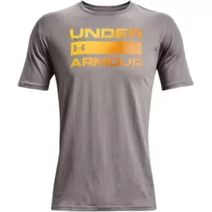 Image of Under Armour Team Issue Wordmark T-Shirt Mens - Grey