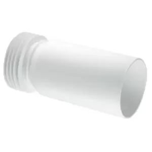 Image of McAlpine Straight Extension Piece White 110mm - 855725