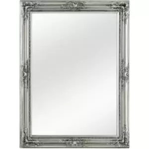 Image of Classic Silver Finish Wall Mirror - Premier Housewares