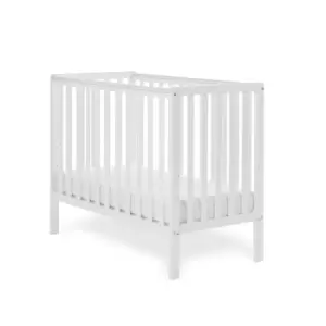 Image of Obaby Bantam Space Saver Cot White