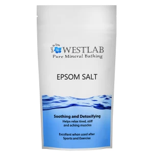 Image of Westlab Epsom Salts Bath Salt - 1KG Resealable Bag