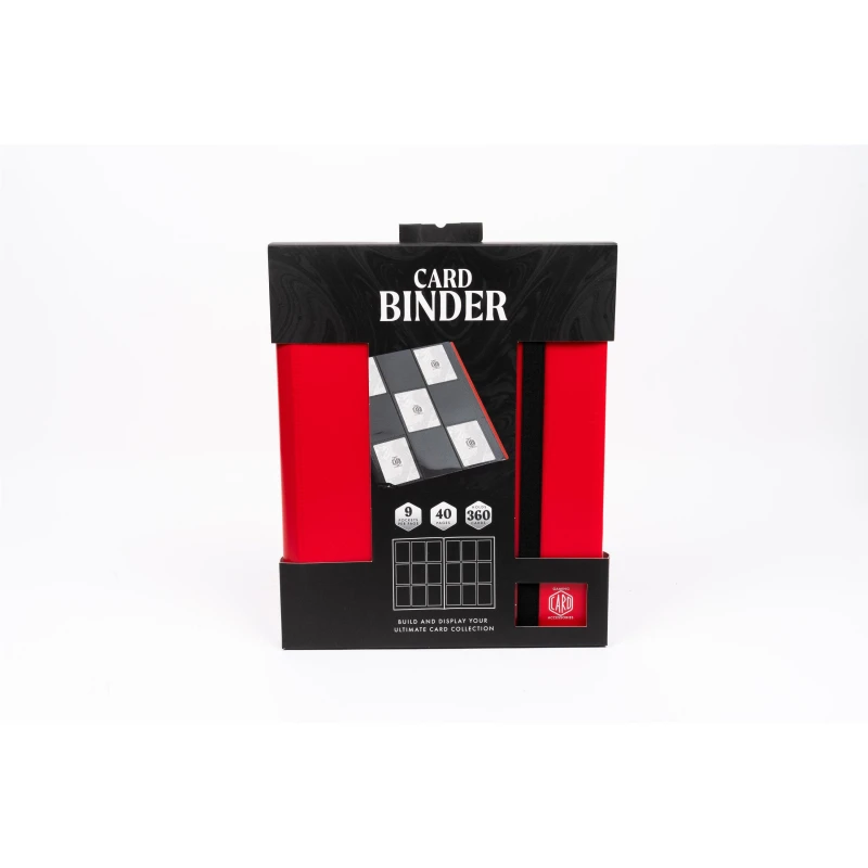 Image of Asmodee 9 PCK BIND RED V2 - Black One Size