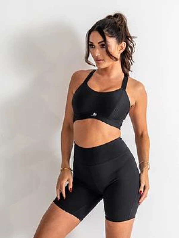 Image of Pour Moi? Pour Moi Energy Empower Sports Bra Black Female 38D IY09325