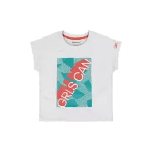 Image of Reebok Logo T-Shirt Junior Girls - White