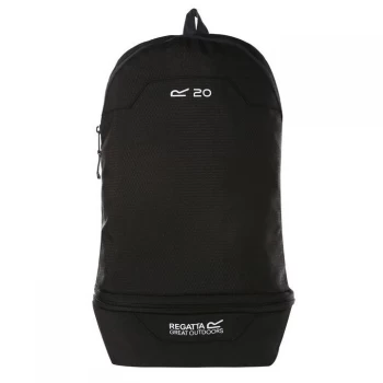 Image of Regatta Packaway Hipack Backpack - Black