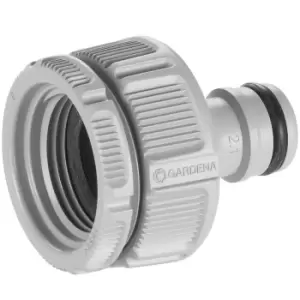 Image of Gardena Original Threaded Tap Hose Pipe Connector 21 & 26.5mm