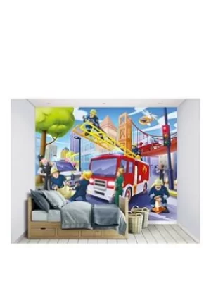 Image of Walltastic Emergency Services Wall Mural, Multi