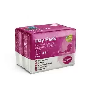 Image of Interlude Ultra Day Sanitary Pads Long with Wings Pack 12 Pack of 12