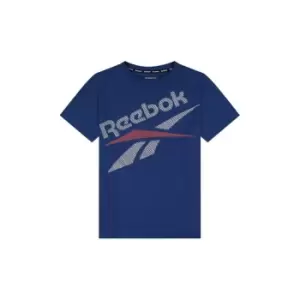 Image of Reebok Logo T-Shirt Boys - Blue
