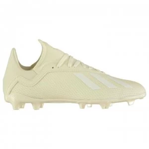 Image of adidas X 18.3 Junior FG Football Boots - OffWhite