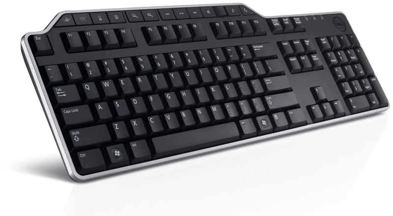 Image of DELL KB522 keyboard USB QWERTY Finnish. Swedish Black