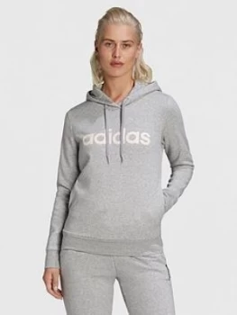 Image of Adidas Essentials Linear Overhead Fleece Hood