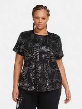 Image of Nike Nsw Icon Clash Printed Tee (Curve)