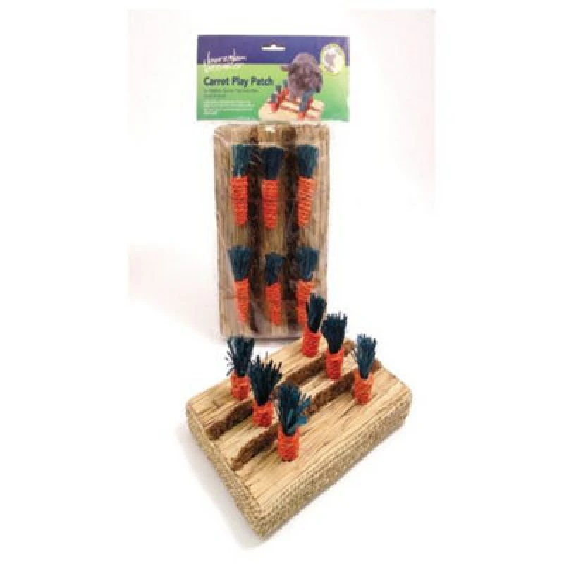 Image of Rosewood Boredom Breaker Carrot Play Patch (Pack Of 3)