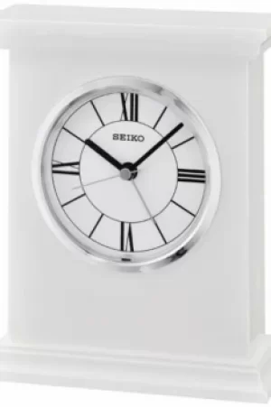 Image of Seiko Clocks Wooden Mantel Alarm QXE053W